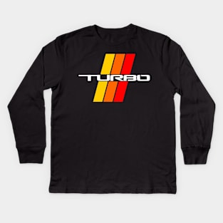 Toyota Turbo Logo Heritage Racing Livery colors Kids Long Sleeve T-Shirt